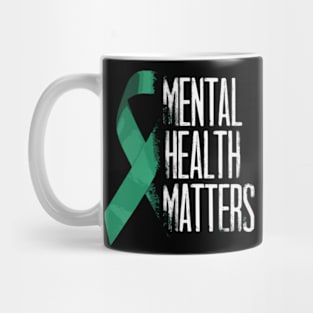 Mental Health Matters Gift Human Brain Illness Awareness Mug